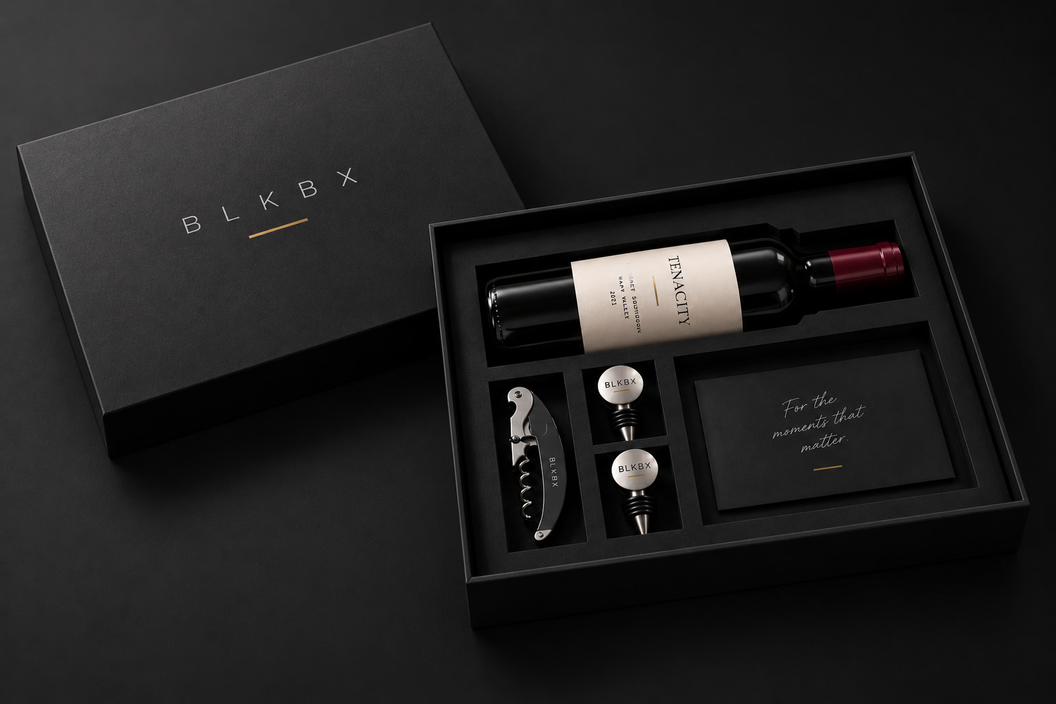 The Reserve BLKBX concept